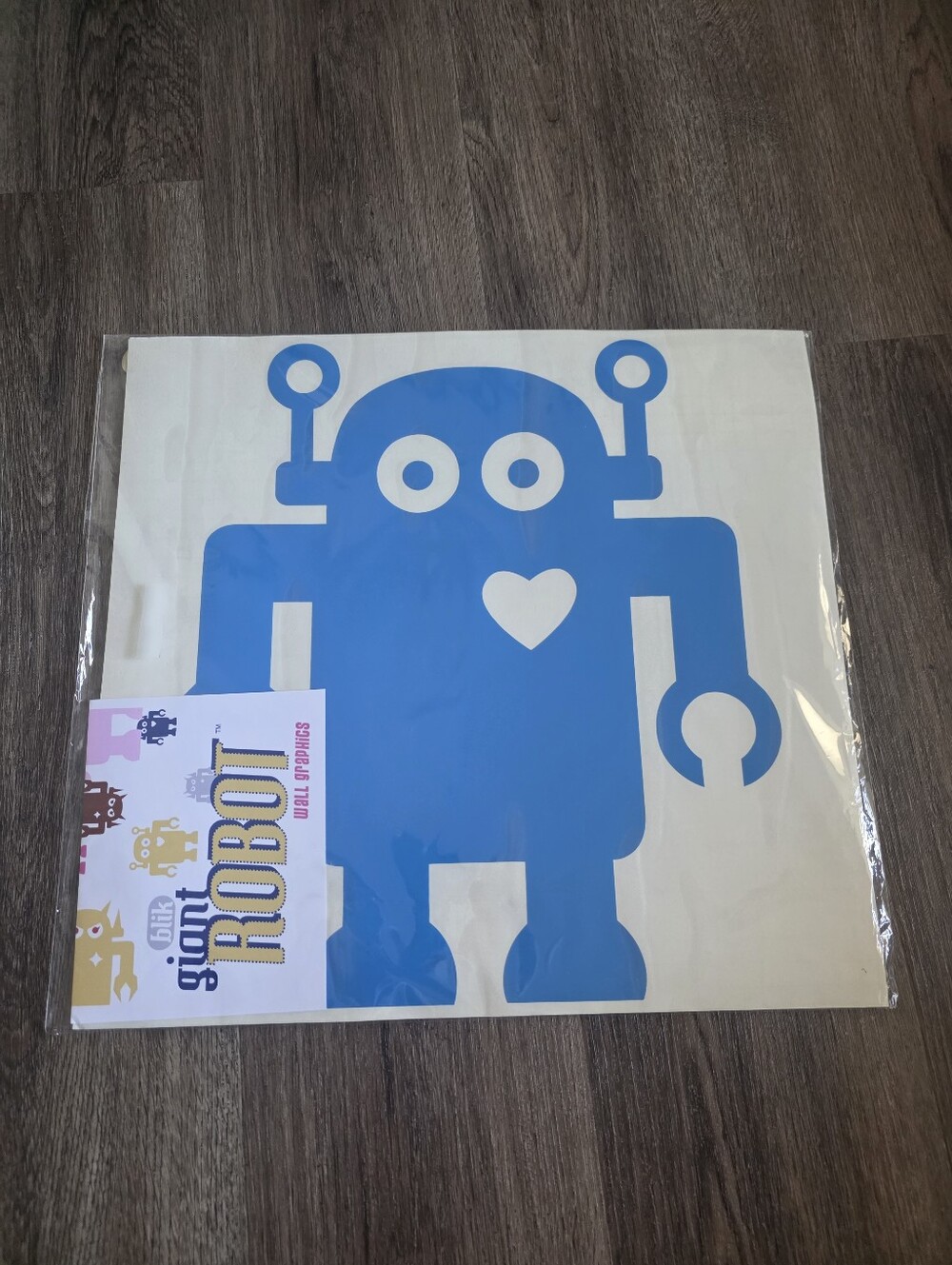 BLIK Wall Graphics Giant Robot Decal Set # BL-103B Factory Sealed 2-Pack